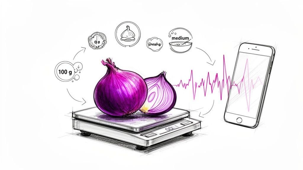 Calories in Purple Onions and How to Track Them Stress-Free