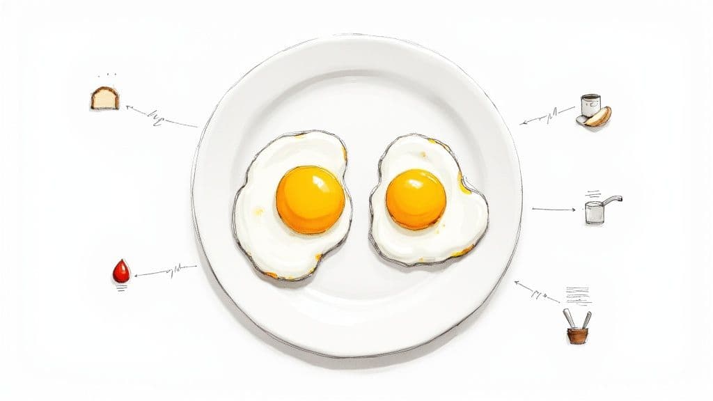 How Many Calories in 2 Sunny Side Up Eggs? Your Breakfast Guide