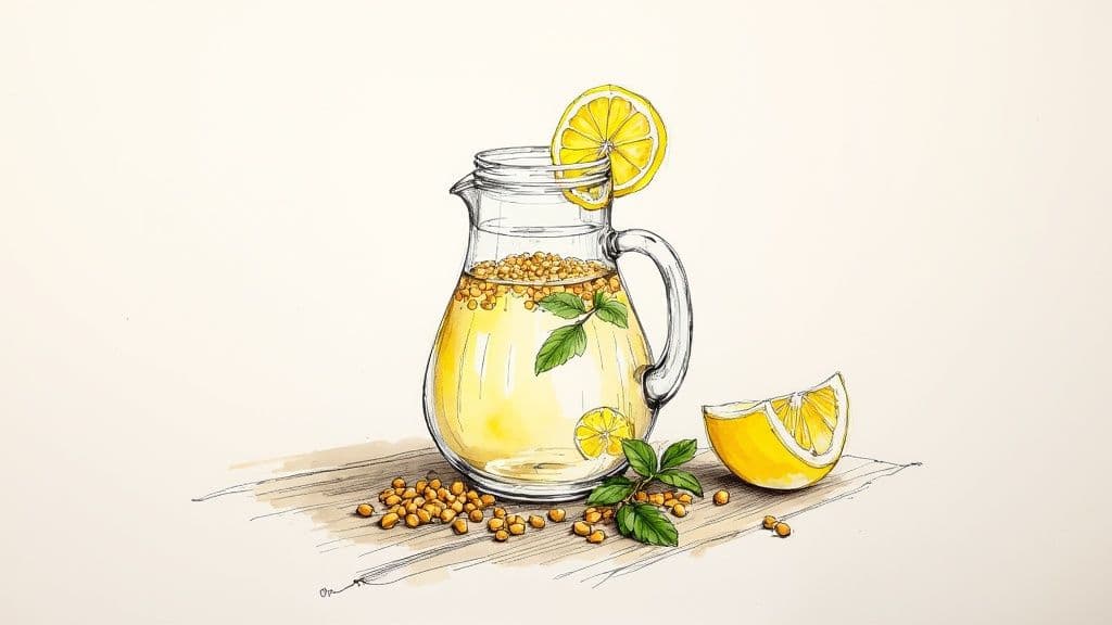 Easy Recipe for Barley Water | Refresh and Hydrate Fast