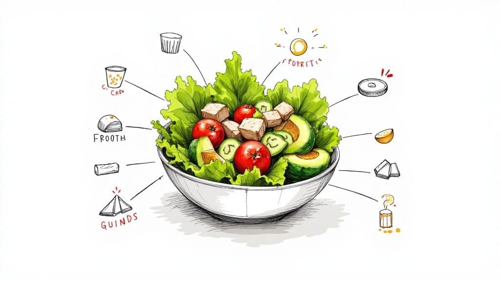 Tossed Salad Nutrition: Your Guide to Calories and Macros