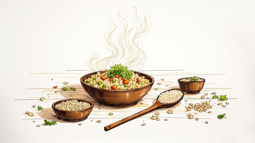 A Healthy and Quick Oat Upma Recipe